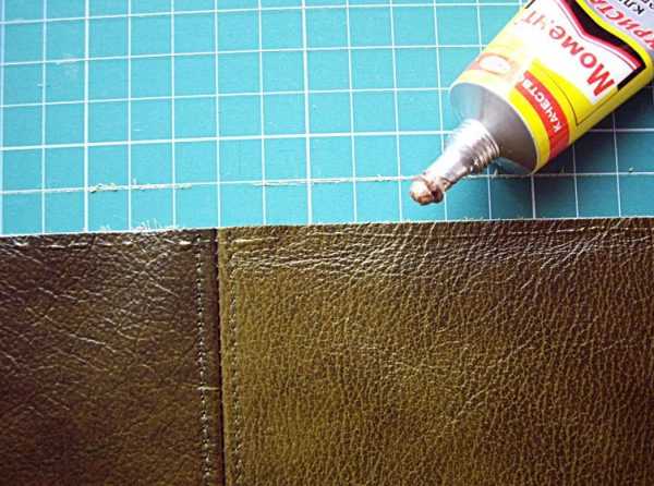 Склейка кожи Подходит для ремонта изделий из кожи