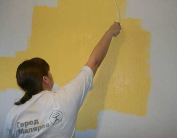 Бумажные обои под покраску Покраска бумажных обоев