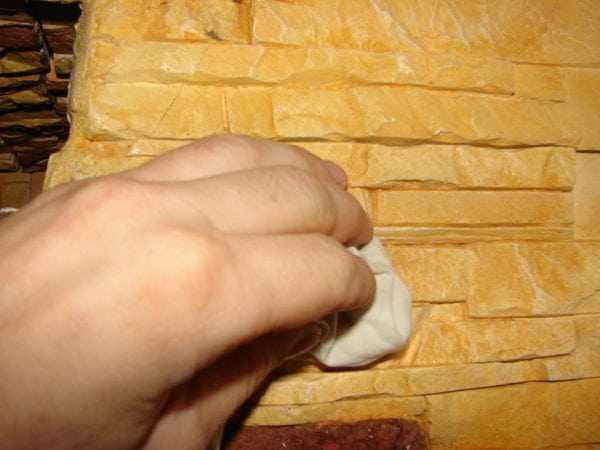 Красим искусственный камень Красим детали интерьера из камня