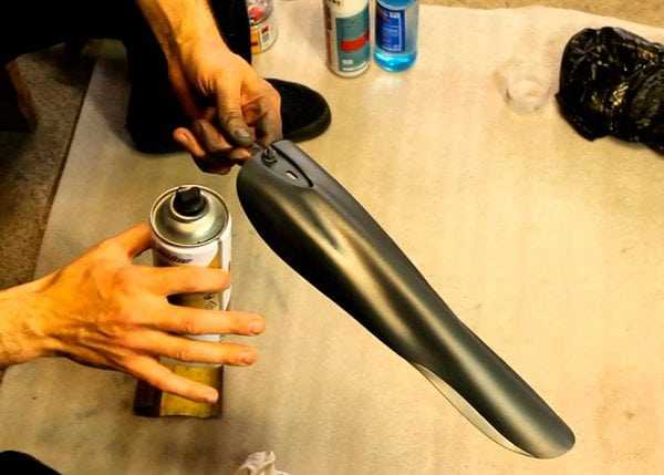 Покраска пластика Нанесение краски на пластик