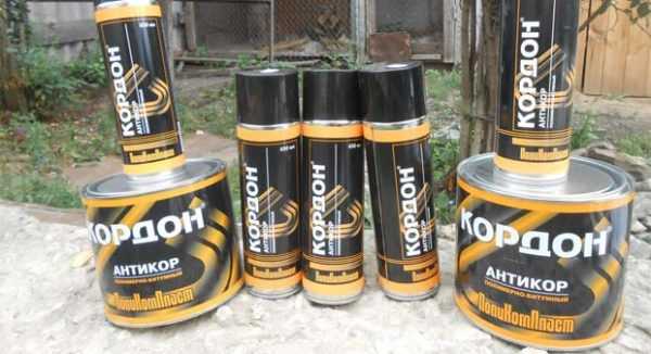 Кордон в различной упаковке Полимерно-битумное средство от коррозии