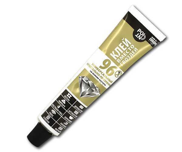 Универсальное средство на основе каучука Полиуретановый кристально-прозрачный состав