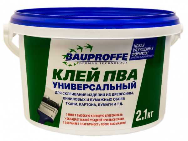 Поливинилацетатный клей Для ткани отлично подходит универсальный ПВА