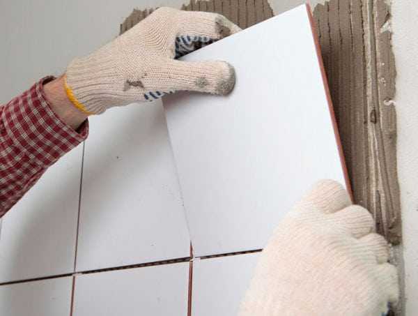 Укладка плитки Правильно положенная плитка