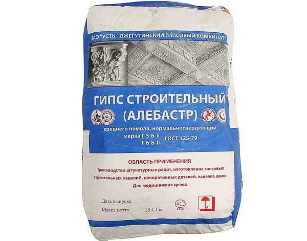 Гипс строительный Приготовление декоративной штукатурки из алебастра