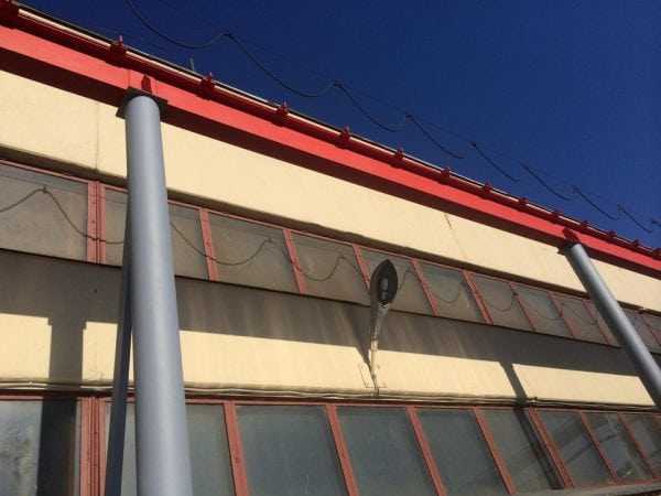 Фасад окрашенный кремнийорганической эмалью Окрашенный фасад здания