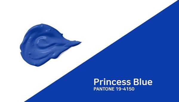 Синяя принцесса Глубокий синий тон Princess Blue