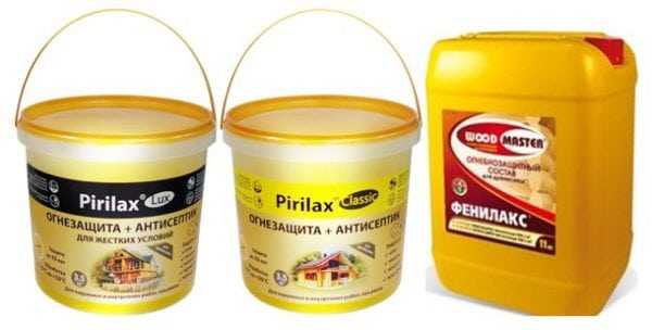 Антипиреновые пропитки Антипиреновые пропитки для блок-хауса