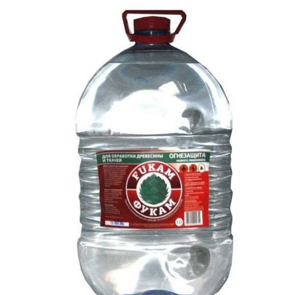 Пропитка противопожарная для дерева Огнезащита для деревянных поверхностей