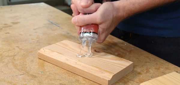 Прозрачный эпоксидный клей Двухкомпонентный состав для дерева