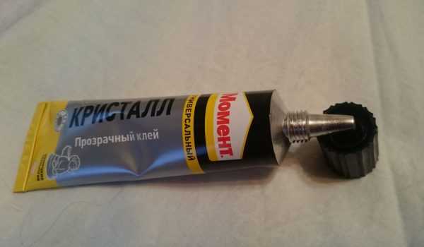 Универсальный контактный клей Прозрачный Момент-Кристалл