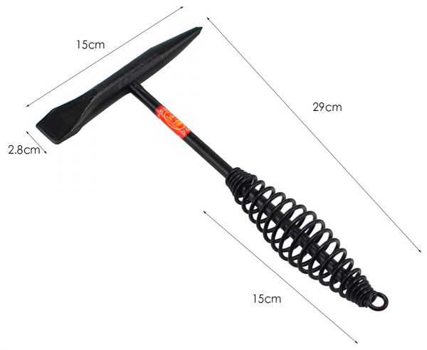 Пружинный молоток для удаления ржавчины и шлака