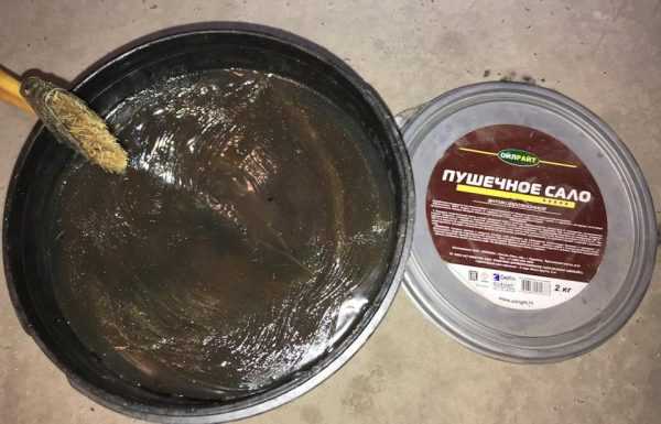 Пушсало OILRIGHT Пушечное сало - продукт переработки нефти