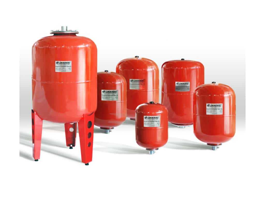 Расширительные баки разного объема Расширительные баки для системы отопления