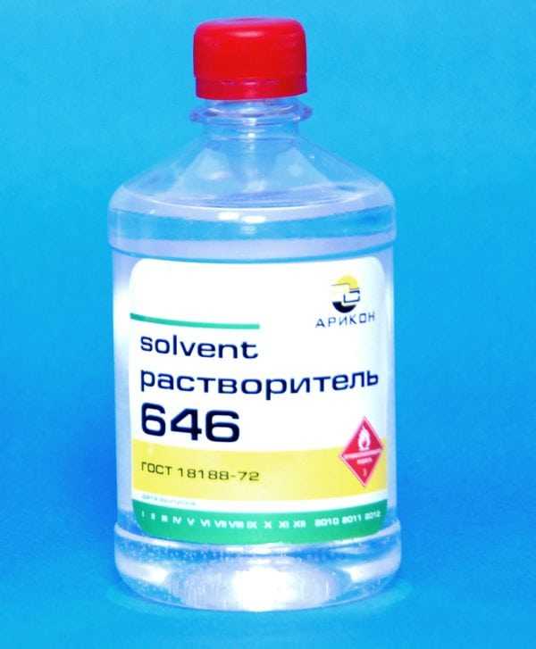Растворитель для лаков и красок Растворитель 646