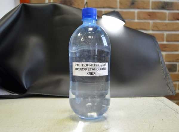 Растворитель для полиуретанового средства В качестве растворителя можно использовать толуол