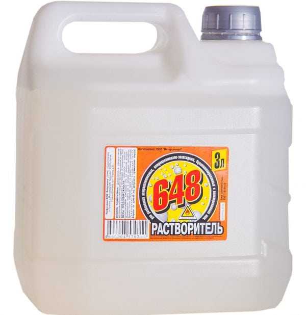 Растворитель Р-648 Для разбавления грунтовки АК-070 используется растворитель Р-648
