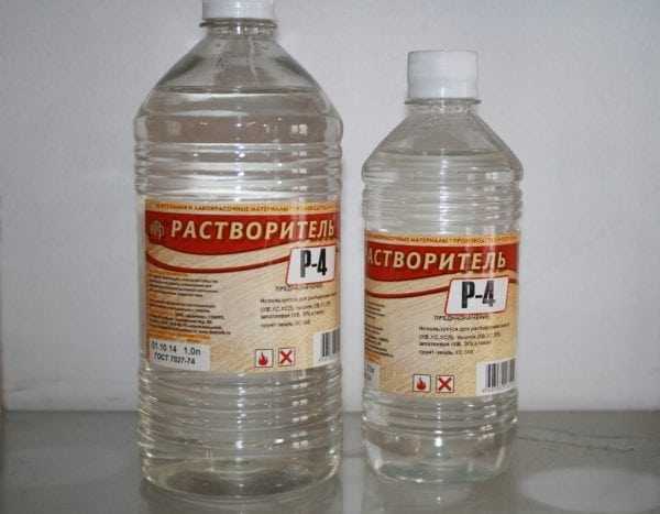 Растворитель Р-4 Для разбавления эмали ХВ-124 используется растворитель Р-4А