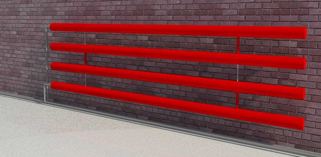 Регистры отопления позволяю нагреть большую площадь помещения за короткое время Регистры отопления