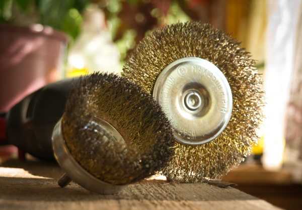 Щеточные насадки из латунированной проволоки