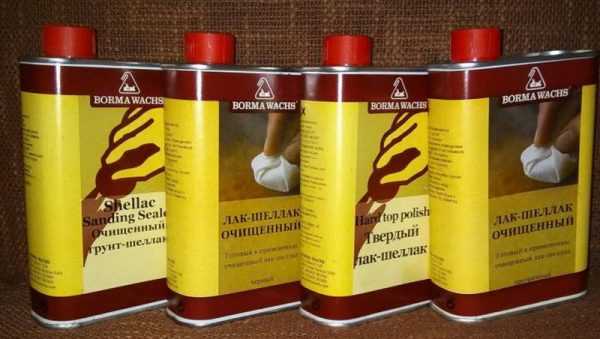 Составы на основе шеллака для отделочных работ Шеллачные лаки