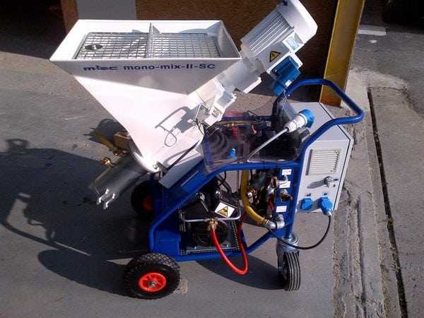 Шпаклевочный аппарат Штукатурно-шпаклевочная станция