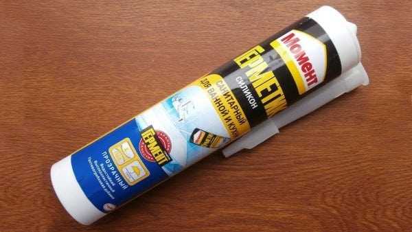 Силиконовый герметик Момент Герметик санитарный для ванной и кухни