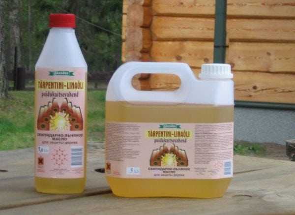 Скипидарно-льяное масло Масло для самостоятельного приготовления шпаклевки