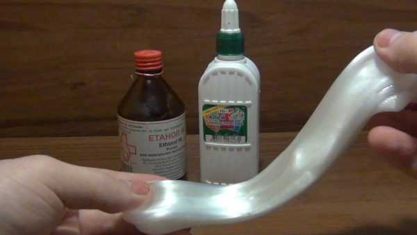 Игрушки из жидкого стекла Слайм из силикатного клея