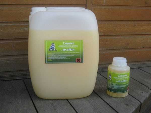 Смывка порошковых красок ФЭЙЛ Смывка для порошковых красок