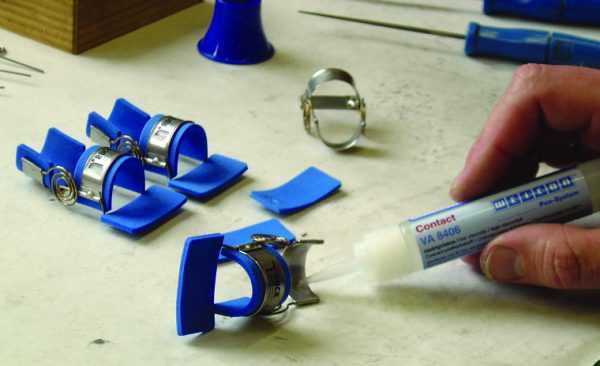 Процесс склеивания Соединение резины с металлом