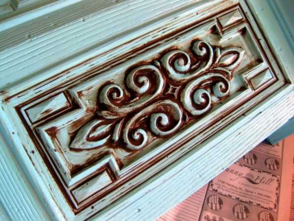 Патинирование деревянной мебели Состаренная мебель