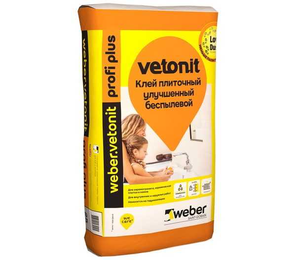 Ветонит профи плюс Состав улучшенный беспылевой