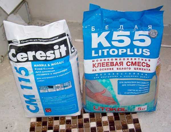 Сухая смесь на основе цемента Большинство составов делают на цементной основе