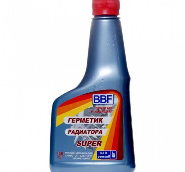Герметик радиатора BBF Средство для устранения течи BBF super