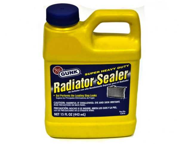 Жидкость для устранения течи радиатора Gunk Средство Radiator Sealer