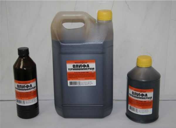 Олифа для стабилизация древесины