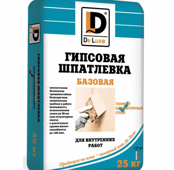 Для создания декоративного покрытия лучше всего подойдут базовые смеси Стартовые гипсовые шпатлевки