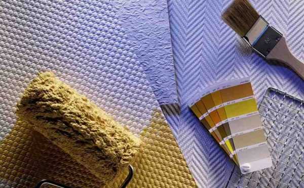 Обои с основой из стекловолокна Стеклообои под покраску