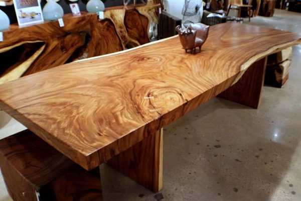 Мебель из слэбов дерева Столешница из слэба