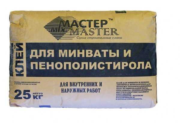 Строительная смесь Мастер Сухая смесь для минваты и пенополистирола