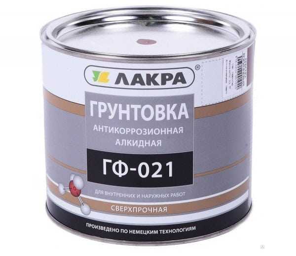 Сверхпрочная грунтовка ГФ-021 предназначена для защиты поверхности от внешнего воздействия