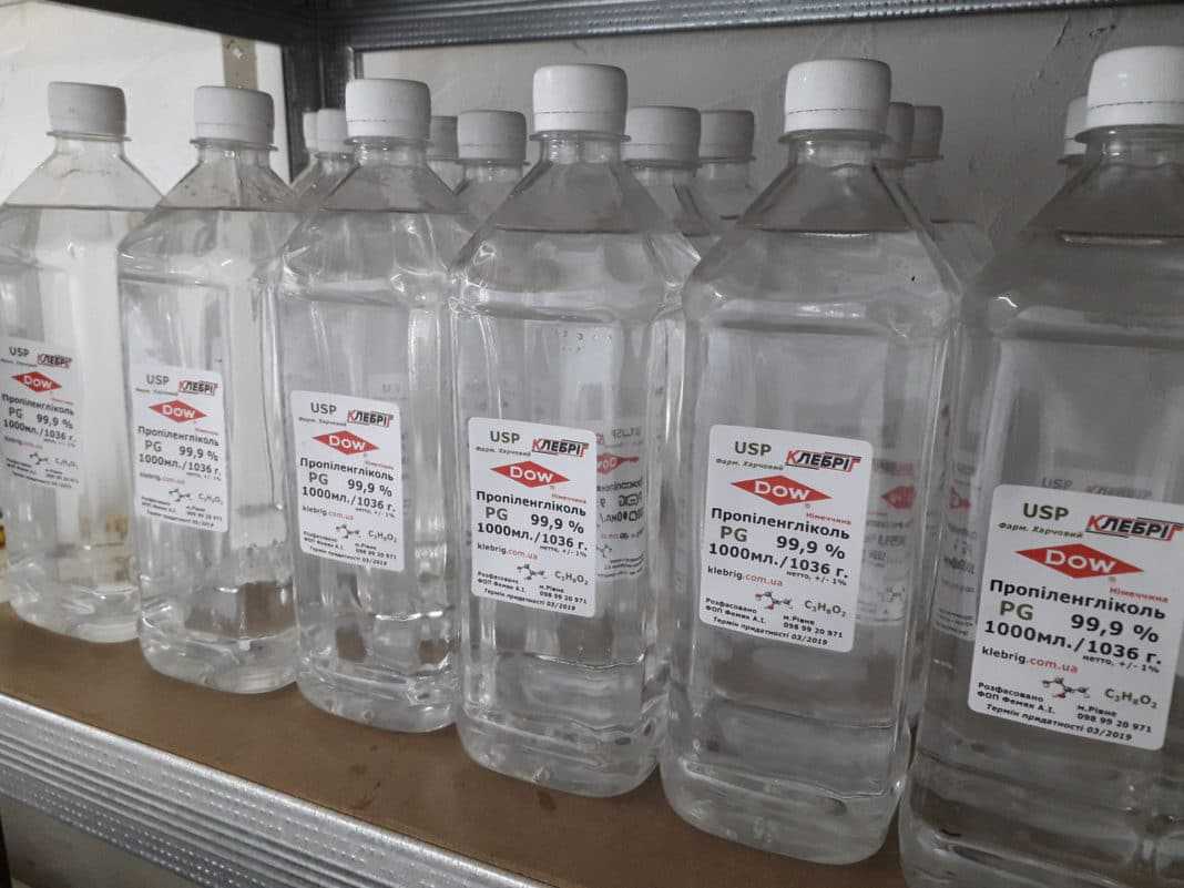 Как выглядит пропиленгликоль Теплоноситель на основе пропиленгликоля