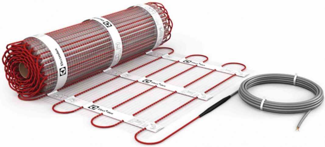 Как выглядят нагревательные маты Теплый пол на балконе