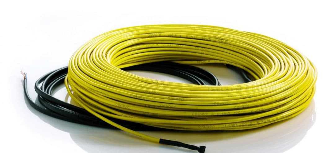 Нагревательный кабель Теплый пол на улице