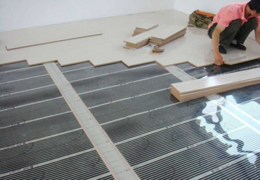 Инфракрасный теплый пол под паркет Теплый пол под паркет