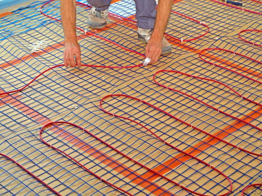 Электрический теплый пол в каркасном доме Теплый пол в каркасном доме