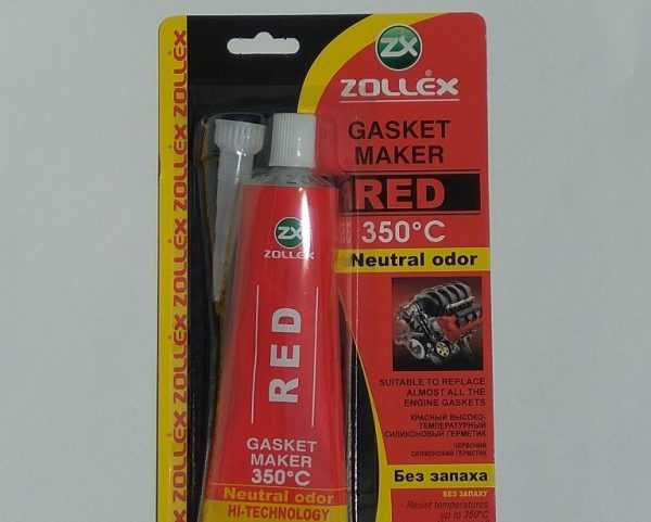 Высокотемпературный без запаха Zollex Red Термостойкий до 350 градусов