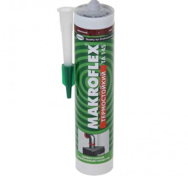 Makroflex TA145 красный Термостойкое силиконовое средство