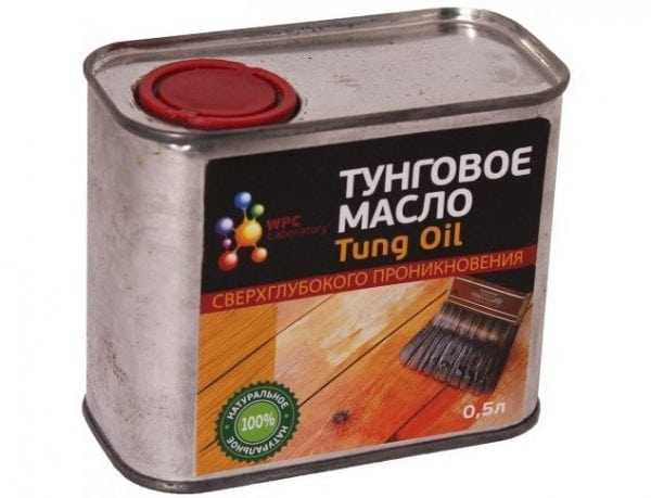 Тунговое масло WPC Lab Тунговое масло сверхглубокого проникновения